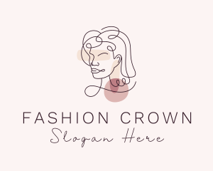 Fashion Woman Jewelry logo design