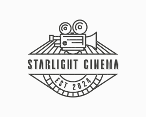 Camera Film Cinema logo design