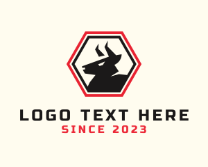 Ox - Bull Steakhouse Rodeo logo design
