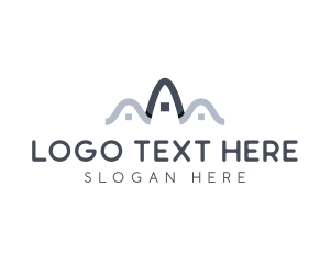 Roof - Roofing Housing Property logo design