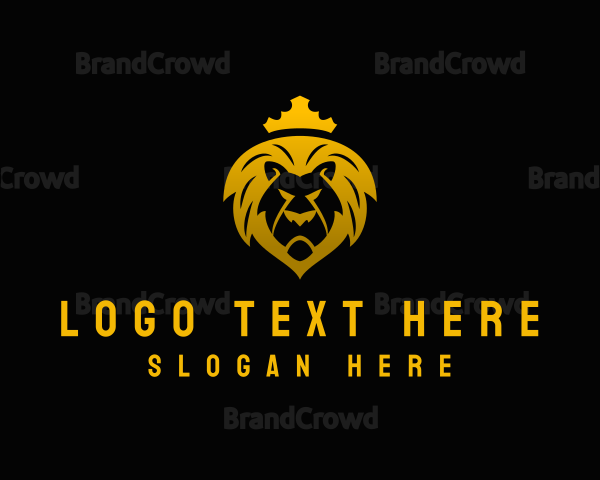 Royal Wild Lion Logo