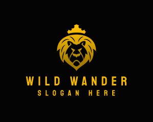 Royal Wild Lion logo design