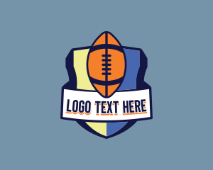 Emblem - American Football Tournament logo design