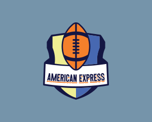 American Football Tournament logo design