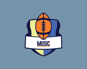 Quarterback - American Football Tournament logo design