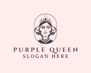 Royalty Queen Crown  logo design