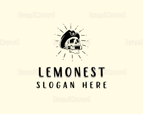 Skull Liquor Brewery Logo