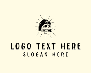 Sheriff - Skull Liquor Brewery logo design