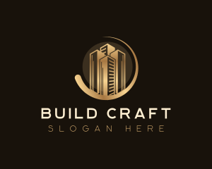 Luxury Condominium Building logo design