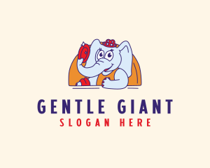 Elephant Dishwasher Cleaner  logo design