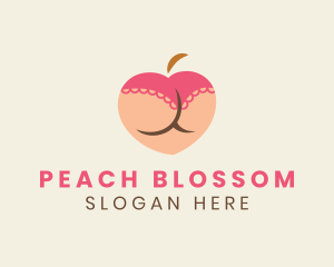 Erotic Peach Panty logo design