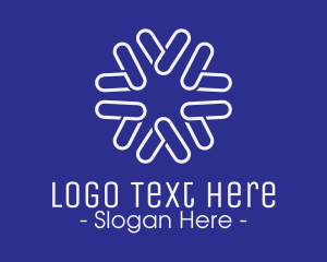 Shape - Paper Clip Shape logo design