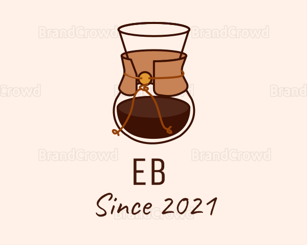 Modern Coffee Carafe Logo