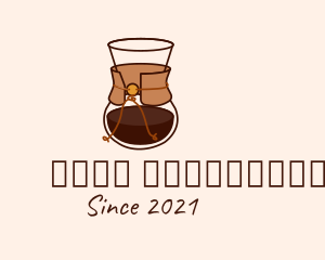 Cappuccino - Modern Coffee Carafe logo design