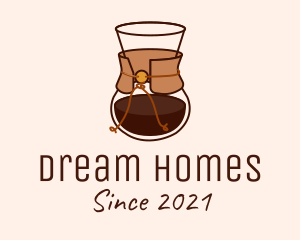 Coffee Cup - Modern Coffee Carafe logo design