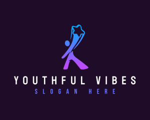 Youth - Human Community Agency logo design