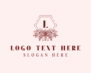 Fashion - Elegant Flower Event logo design