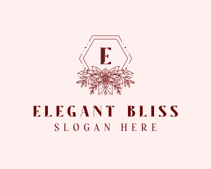 Elegant Flower Event Logo