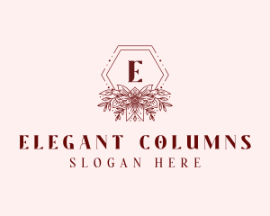 Elegant Flower Event logo design