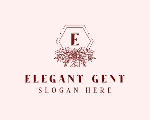 Elegant Flower Event logo design