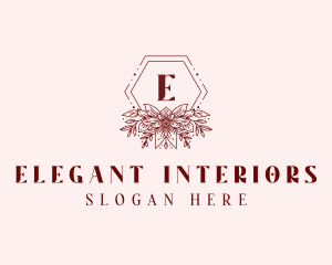 Elegant Flower Event logo design