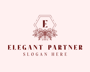 Elegant Flower Event logo design