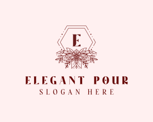 Elegant Flower Event logo design