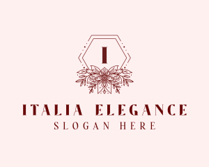 Elegant Flower Event logo design