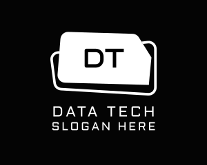 Database - Digital Tech App logo design