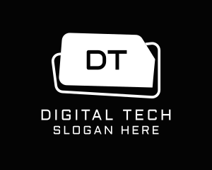 Digital Tech App logo design