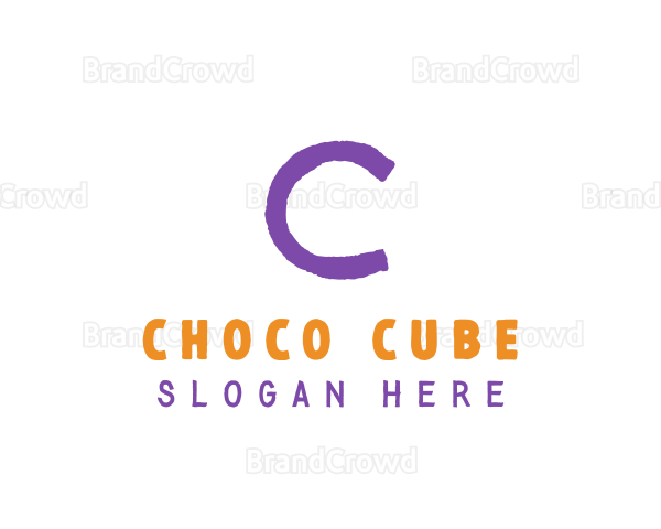 Kids Purple Crayon Logo