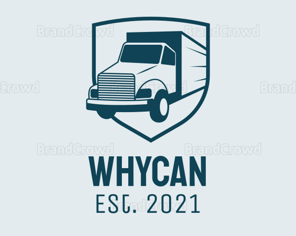 Delivery Transport Truck Logo