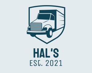 Transportation - Delivery Transport Truck logo design
