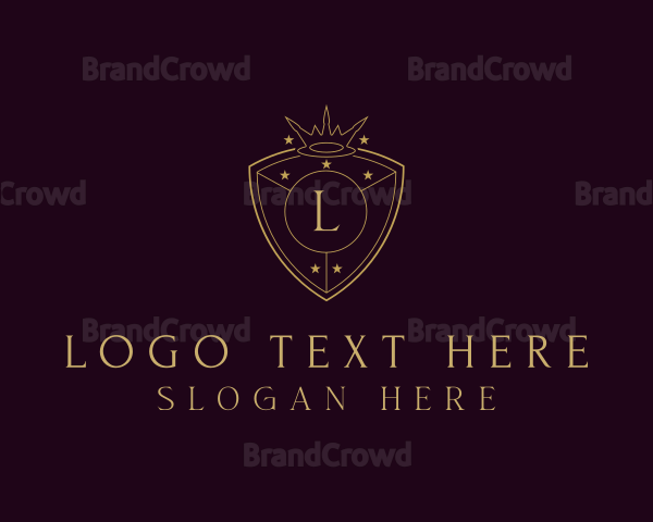 Crown Jewelry Shield Logo