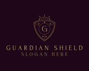 Crown Jewelry Shield logo design