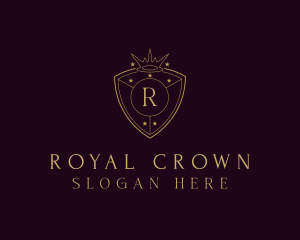 Crown Jewelry Shield logo design