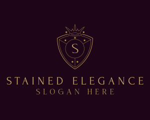 Crown Jewelry Shield logo design