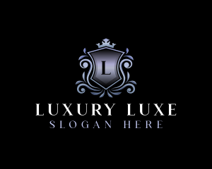 Luxury Royal Shield logo design