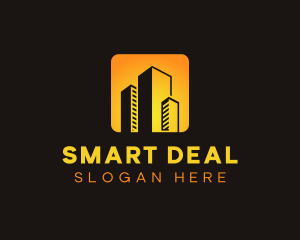 Real Estate Developer Building logo design