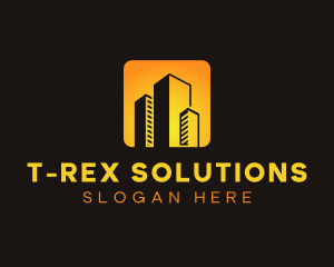 Real Estate Developer Building logo design