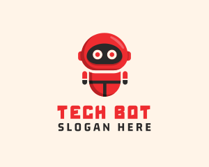 Robot - Robot Droid Robotics logo design