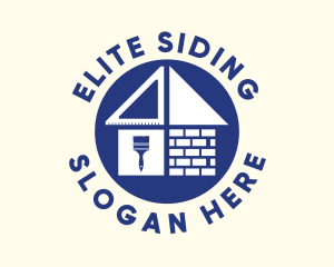 Siding - Handyman Builder Remodeling logo design