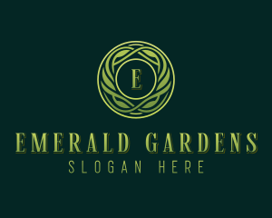 Sustainable Wellness Garden logo design