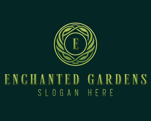 Sustainable Wellness Garden logo design