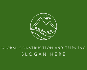 Outdoor Mountain Camp  Logo