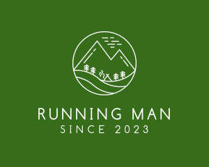 Mountain Peak - Outdoor Mountain Camp logo design