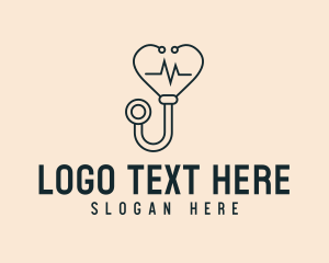 Cardiology - Cardiology Medical Hospital logo design