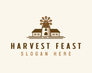 Flour Mill Farming logo design