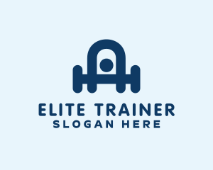 Fitness Gym Weightlifter logo design