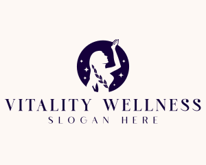 Woman Wellness Spa logo design